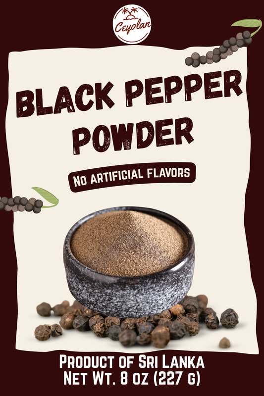 Black pepper powder